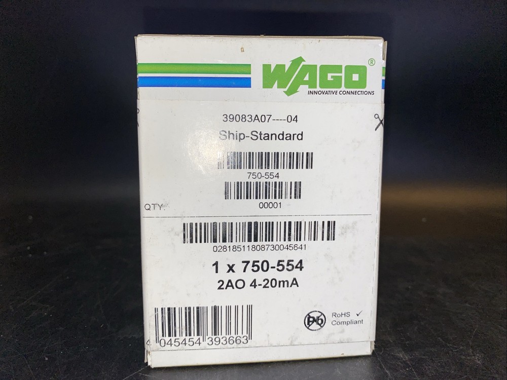 1PCS Original New WAGO 750-554 Module 750-554 SEALED!