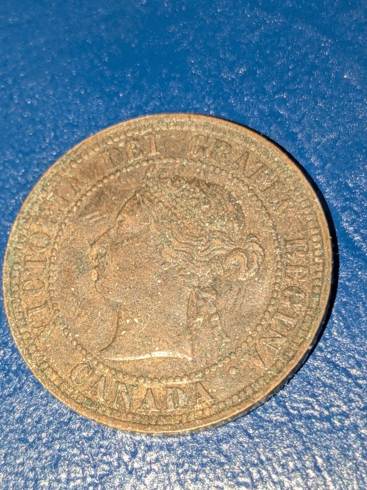 1886 Canada Large Cent - Victoria