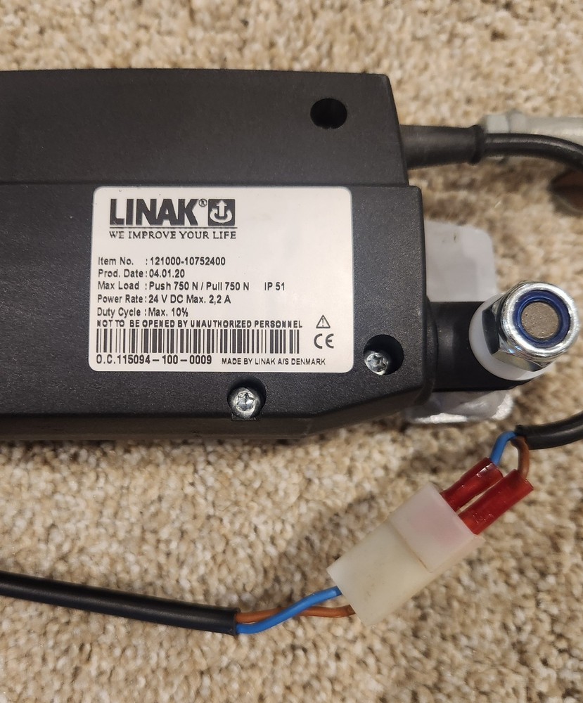 Arjo Huntleigh Sara 3000 Leg Spreader Assembly with Linak Actuator Tested