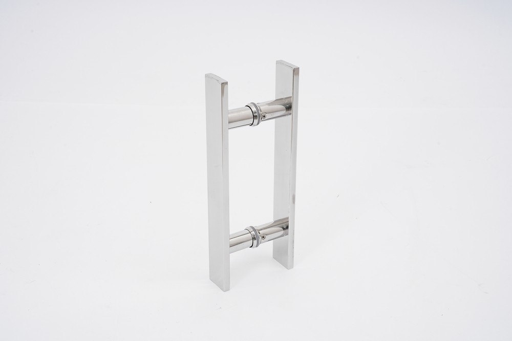 Pair of Pull Push Sliding Barn Door Handles, Commercial H Shape Door Pull Handle