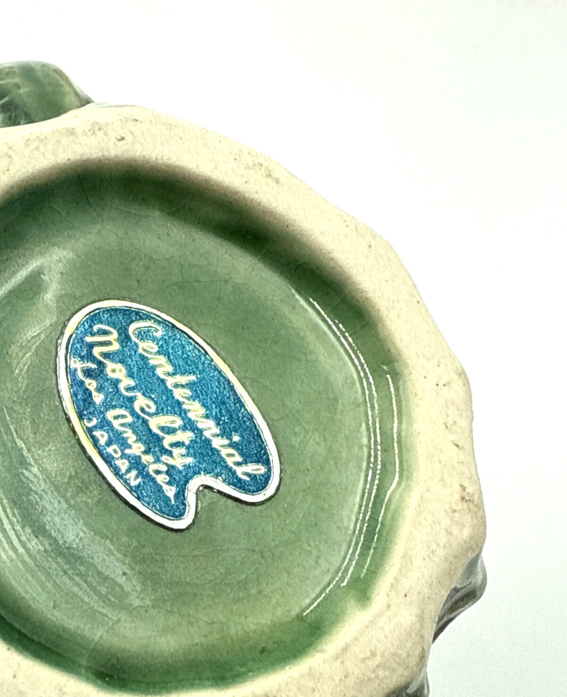 Cactus Cream & Sugar Centennial Ceramic Novelty Mid Century