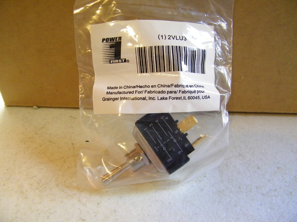 Toggle Switch Number of Connections 6 Switch Function On/Off/On 2VLU3