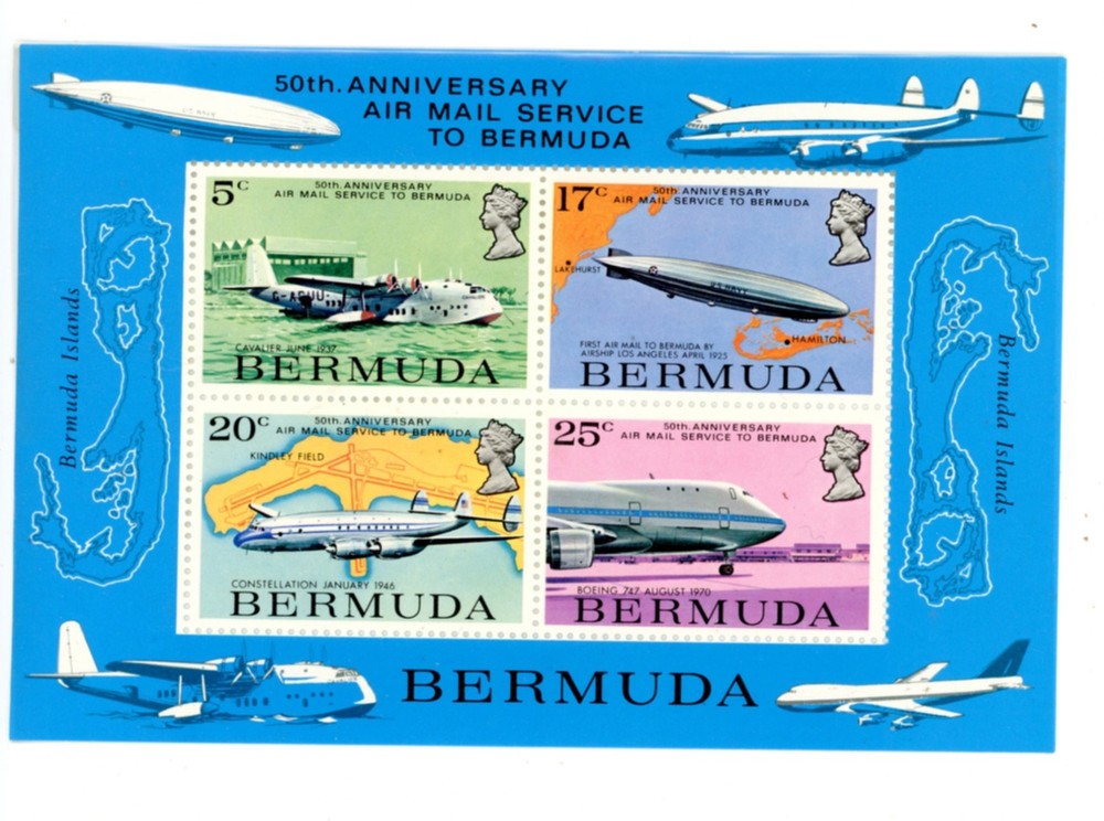 BERMUDA--Souvenir Sheet Scitt #321a