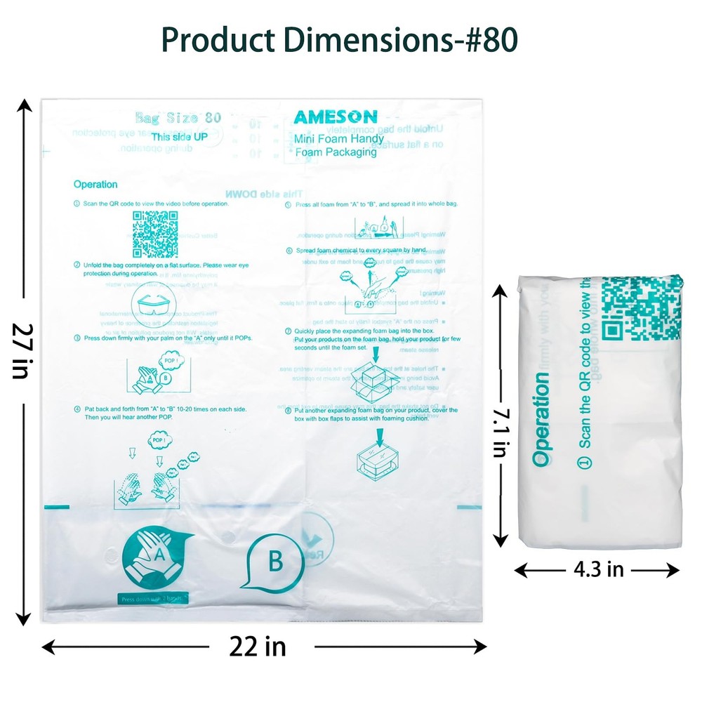 Expanding Foam Packaging Expanding Packing Foam for PC, Fragile & Irregular V...