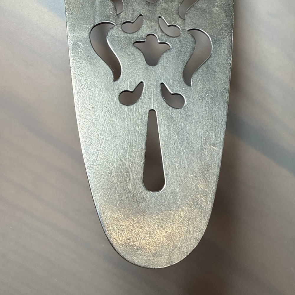 Elegant Silver Cake Server