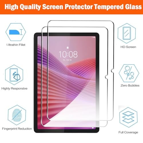 [2 Pack] Screen Protector For Lenovo Tab 10.1 Inch 2025 Release Model: