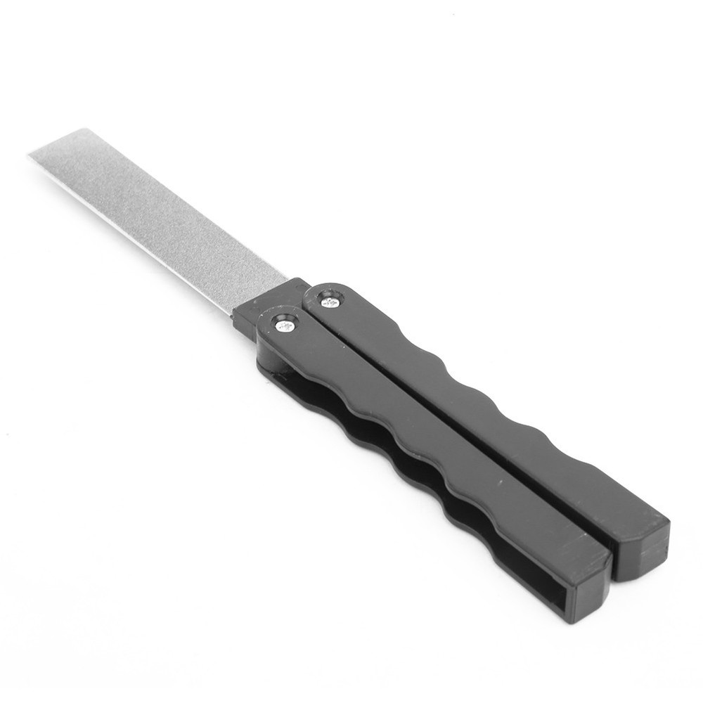 Grinding Sharpener Stone Folding Small Size Portable Whetstone Coarse WT