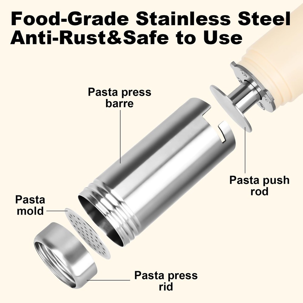Electric Pasta Maker Machine Noodle Maker - Automatic Spaghetti Maker Pasta R...