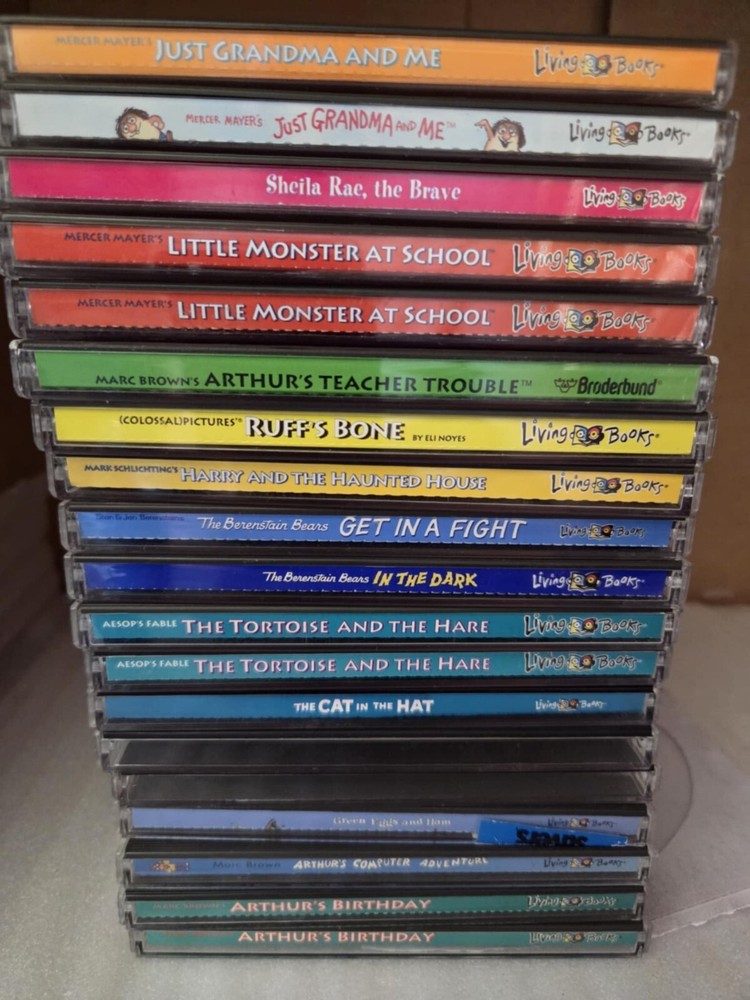 Living Books PC MAC CD-ROM Lot Bundle Collection