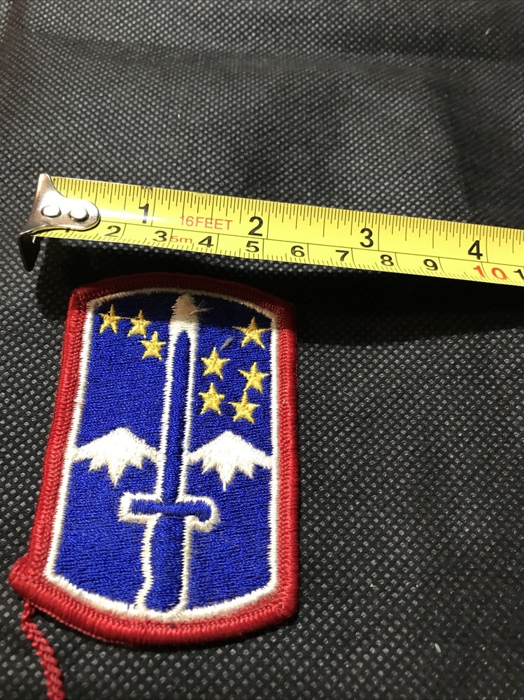 172nd INFANTRY DIVISION PATCH, Free Shipping