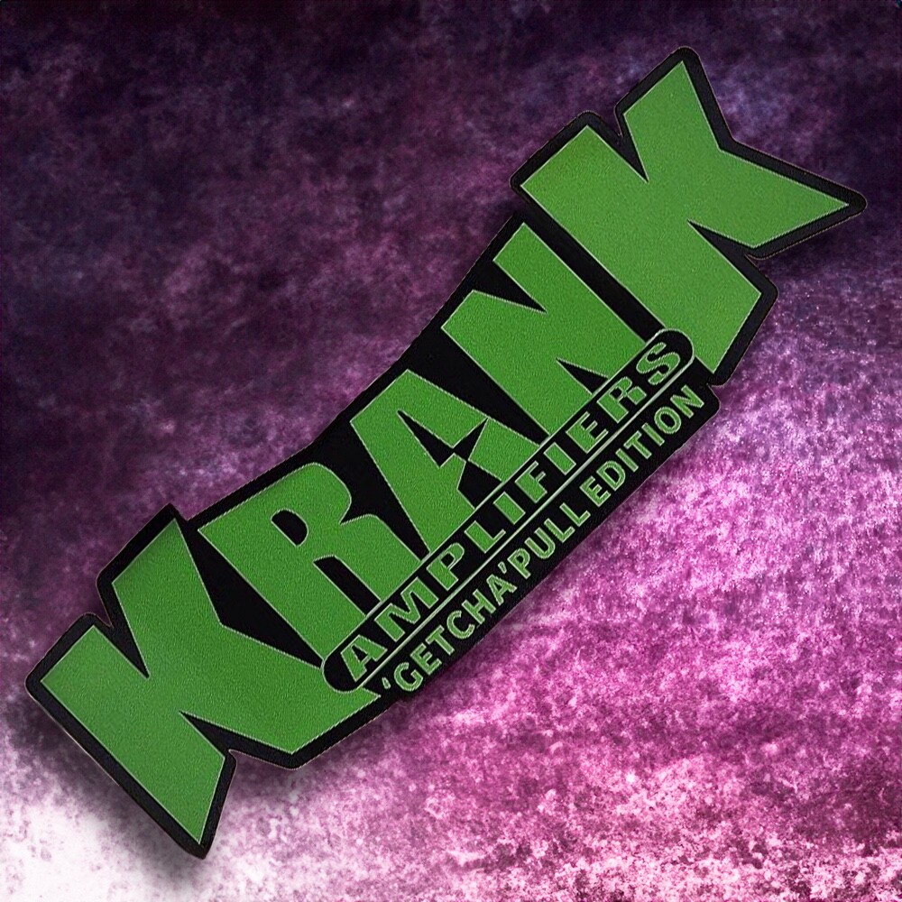 KRANK AMPLIFIERS PANTERA DIMEBAG DARRELL GETCHA PULL EDITION STICKER DAMAGEPLAN