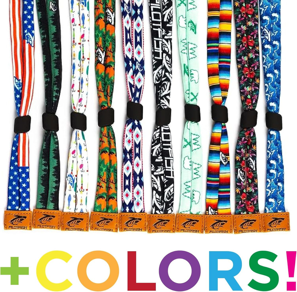 Premium Cotton Eyewear Retainer Sunglass Strap - Multiple Design Options - So...