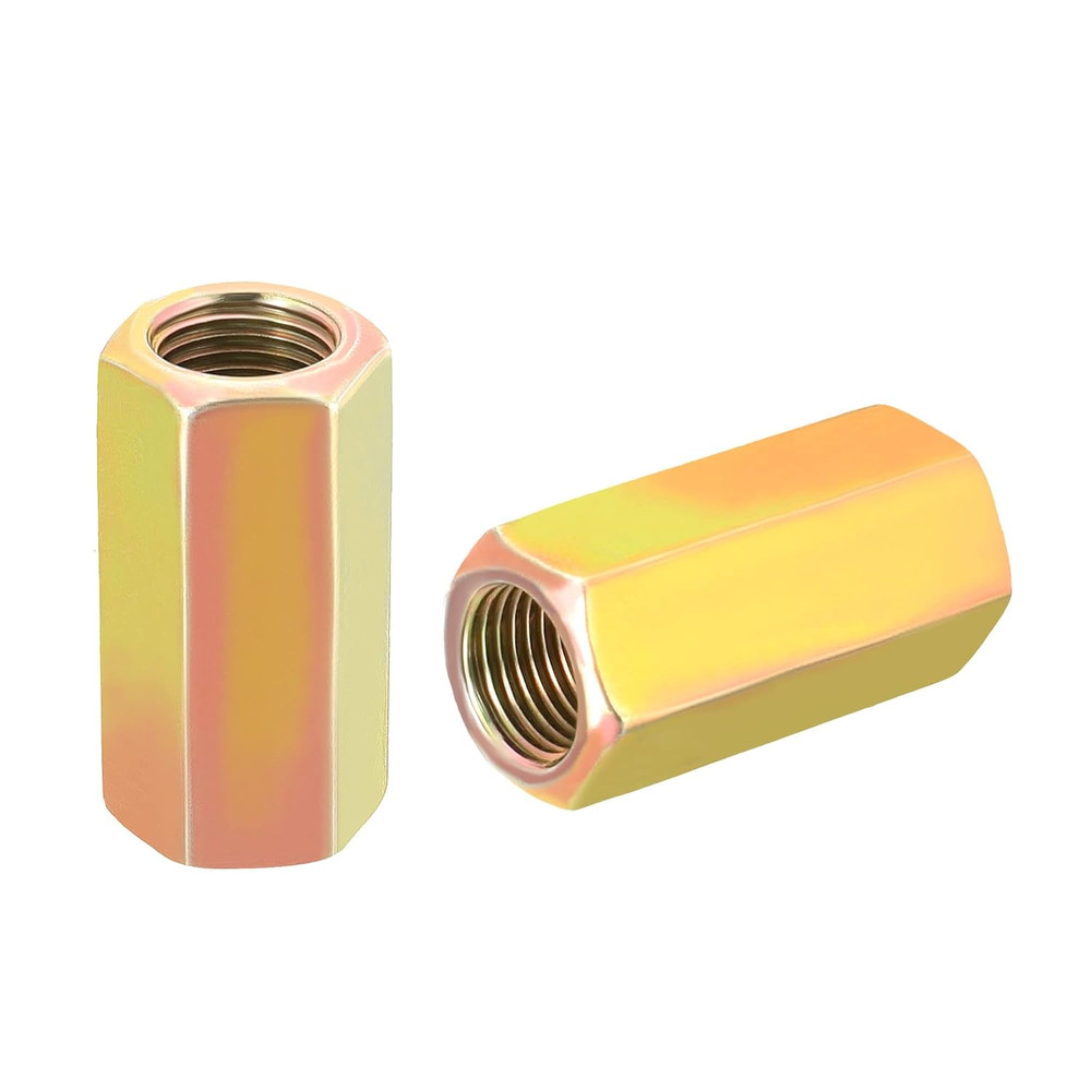 Hex Coupling Nuts M10 X 1Mm Thread 30Mm Length Sleeve Stud Rod Adapters Pipe Con