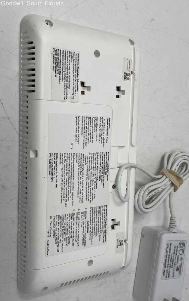 Unbranded Gateway Alte White Residential Security Touch Screen Panel Not Tested