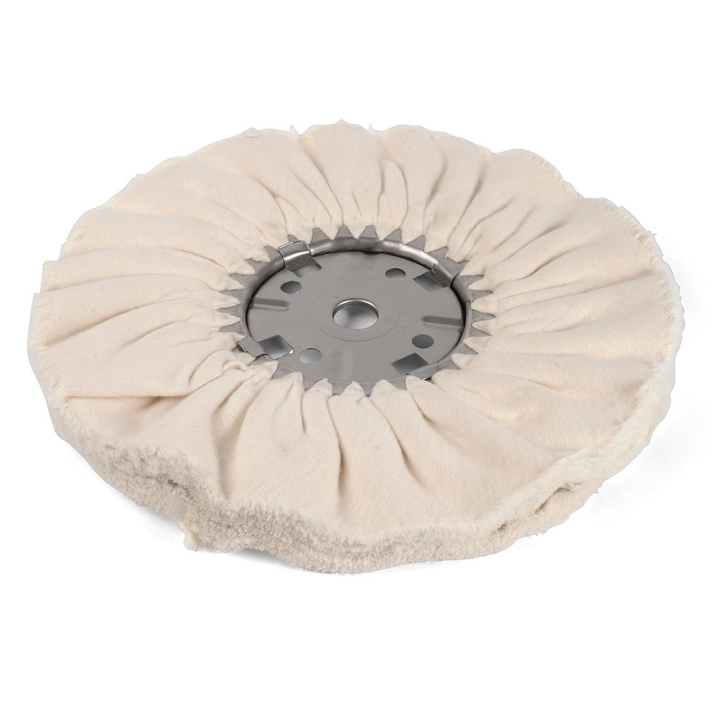 StewMac Buffing Wheel, 14" Canton, 1" Shaft