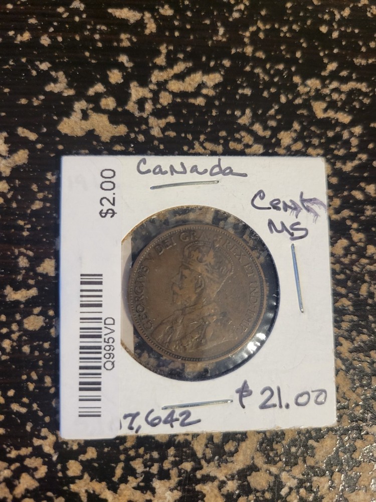 1912 CANADA ONE CENT