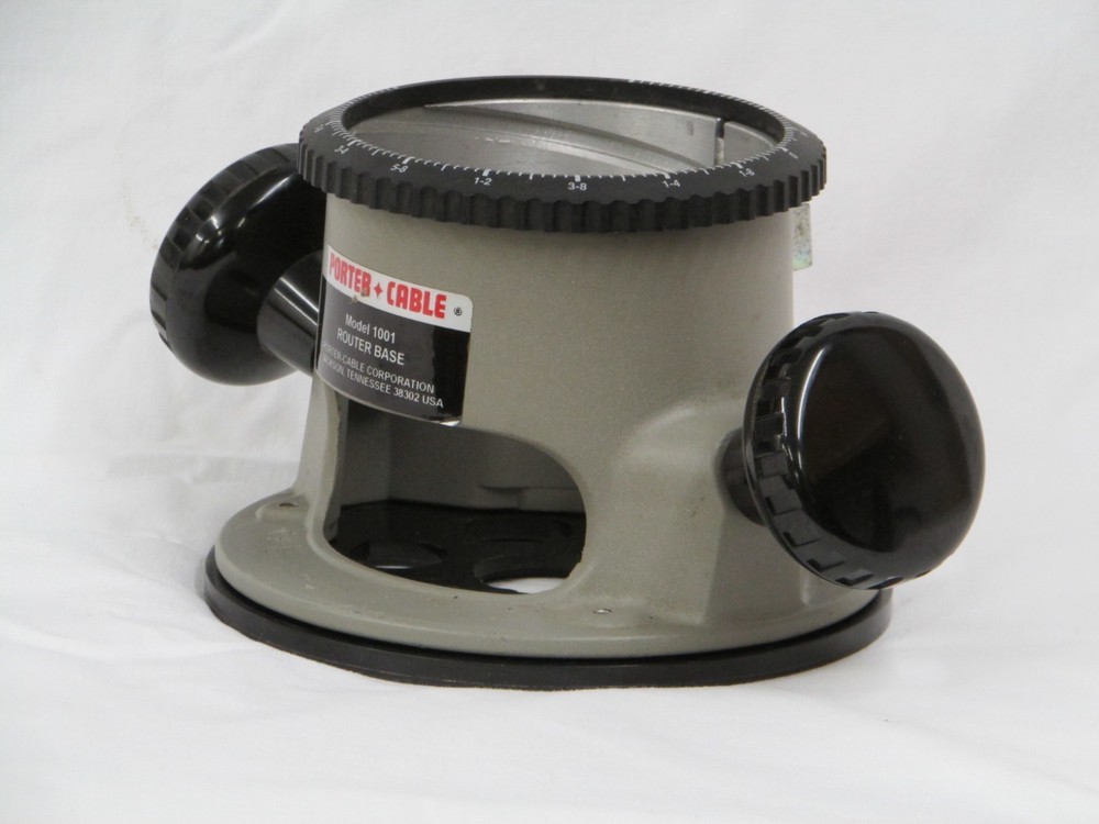 NICE Porter Cable Fixed Router Base #1001 - Complete
