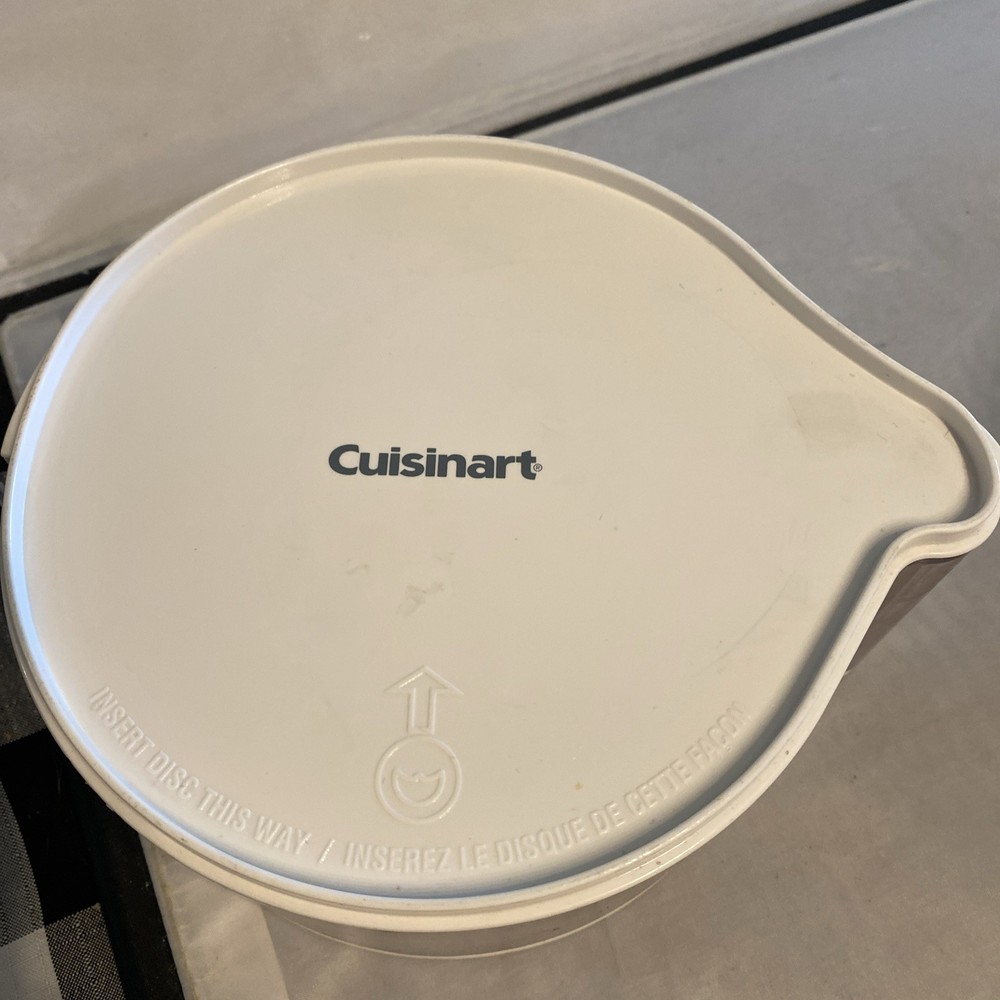 Cuisinart DLC-DH / DLC-DHC Food Processor Blade Disc Case Storage + 2 Blades