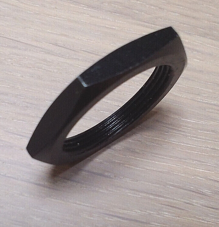 Red line OVERSIZED one piece crank outer crank LOCK NUT nos