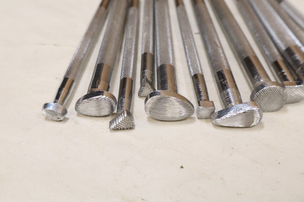 Craftool Leather Stamp / Punch Punches 12 Texture Textured