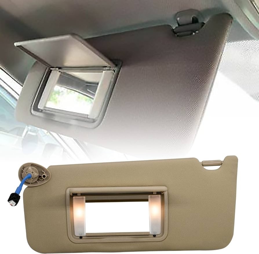 Left Sun Visor For Acura RDX 2013-2018 (Beige)