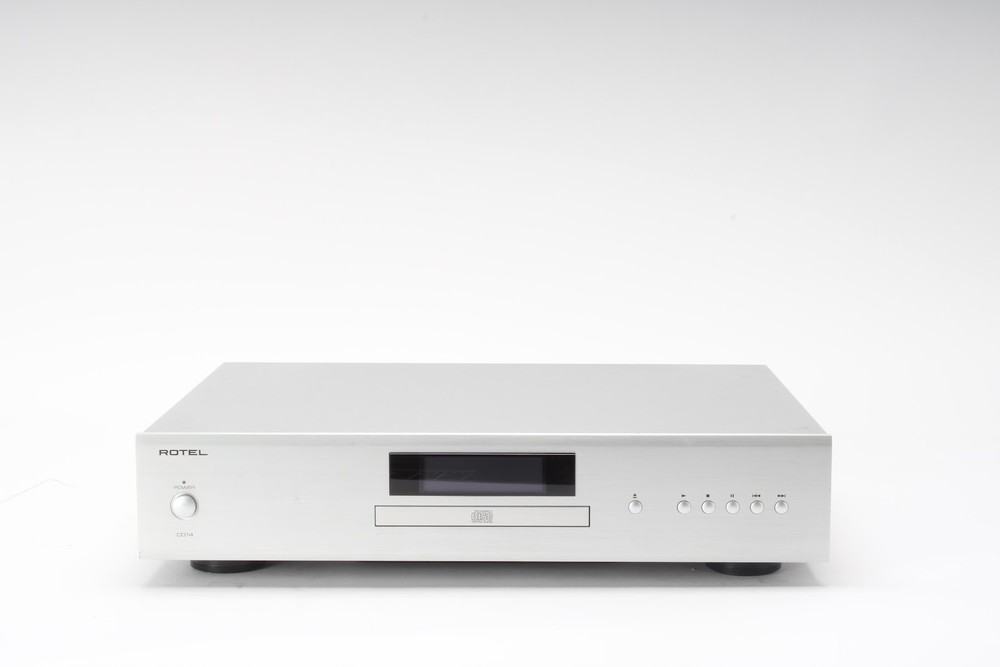 Rotel CD-14 Silver Stereo Compact Disc CD Player - Fair Condition