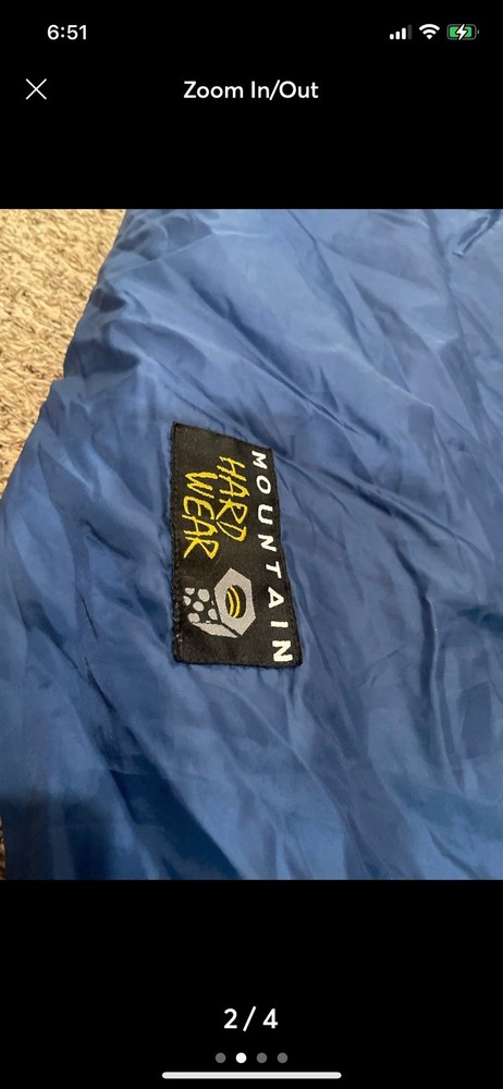Mountain Hardwear Mummy Style Sleeping Bag