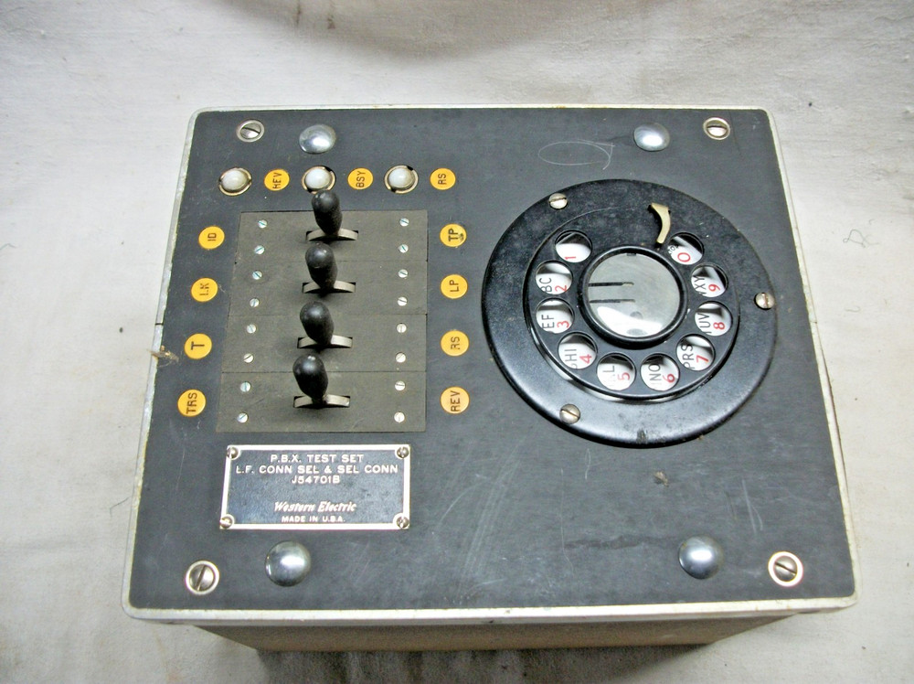 Western Electric PBX test set 1940s
