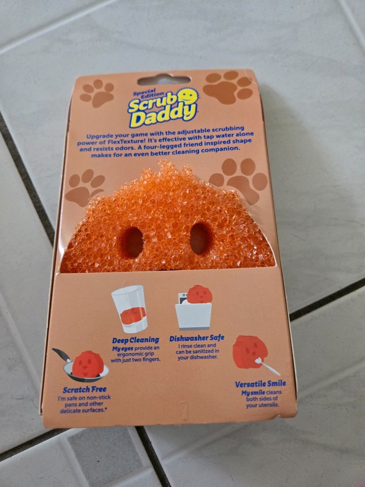 New Scrub Daddy Dog Shaped Sponge