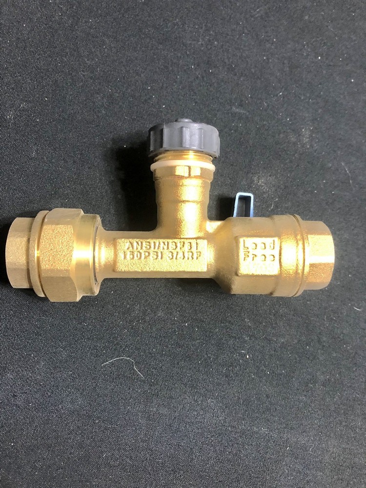Matsui Plumbing Installation Threaded Valve Kit 150 PSI 3/4” Brass