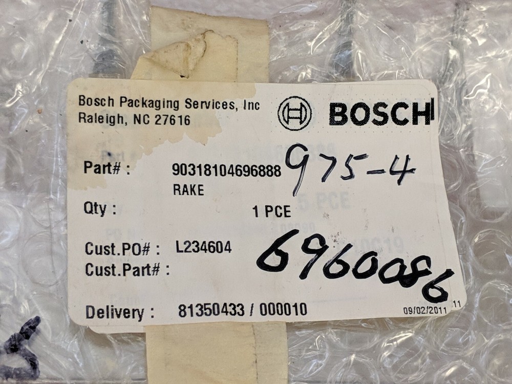 Bosch Packaging Technology 90318104696888