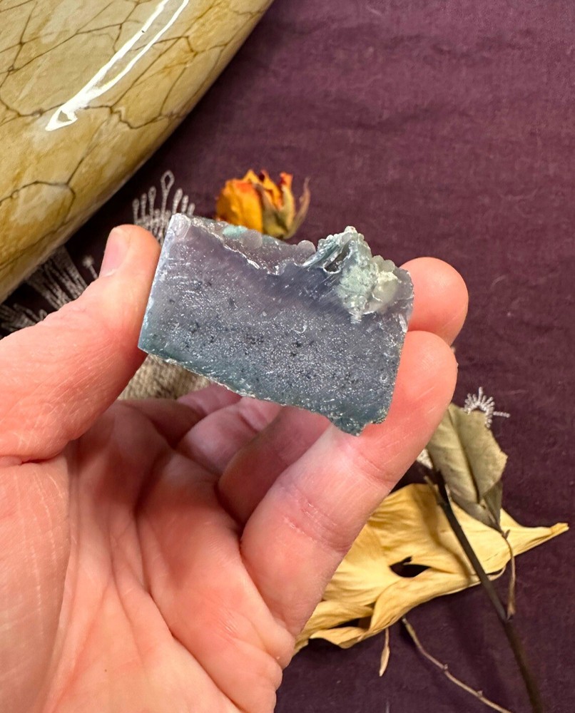 Grape Agate Raw And Polished Point, Grape Agate Tower, All Natural