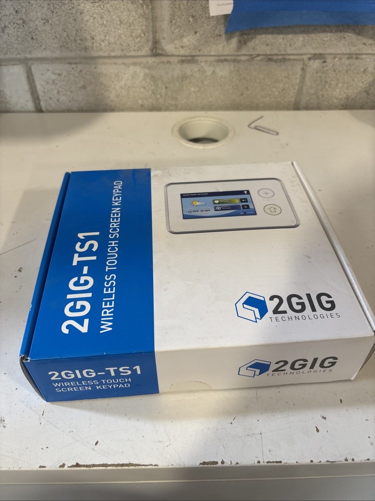 2GIG-TS1-E Wireless Touch Screen Keypad 2 Gig Secondary Keypad