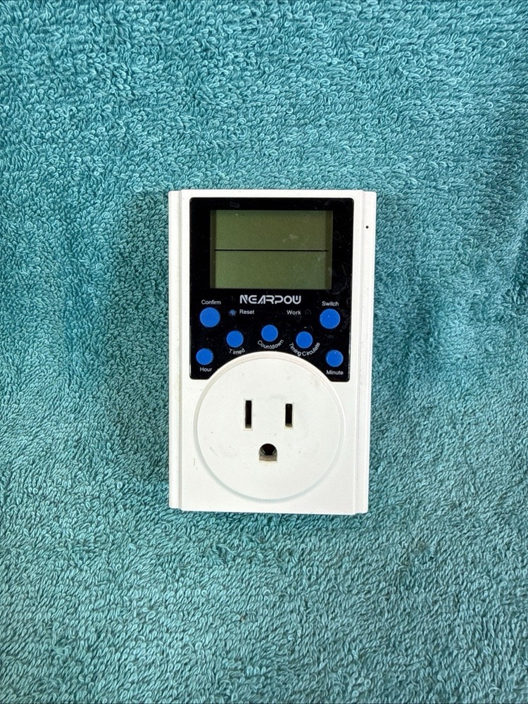 Timer Outlet Nearpow Multifunctional Cycle Programmable Plug-in T319