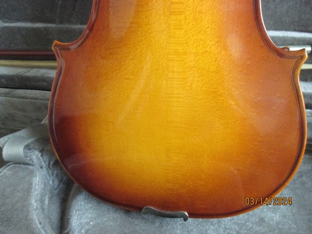 Violin with case and bow, 4/4, C. Eastar brand