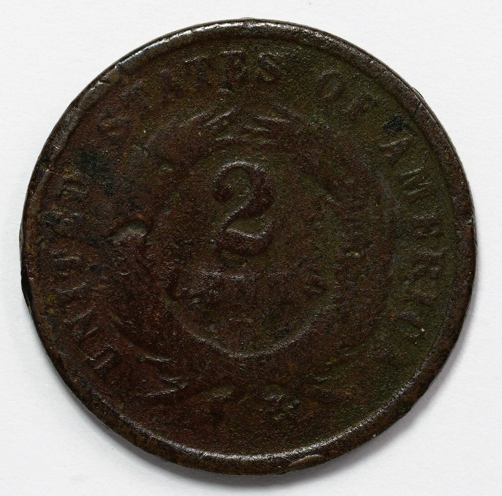 1864 Two Cent Piece