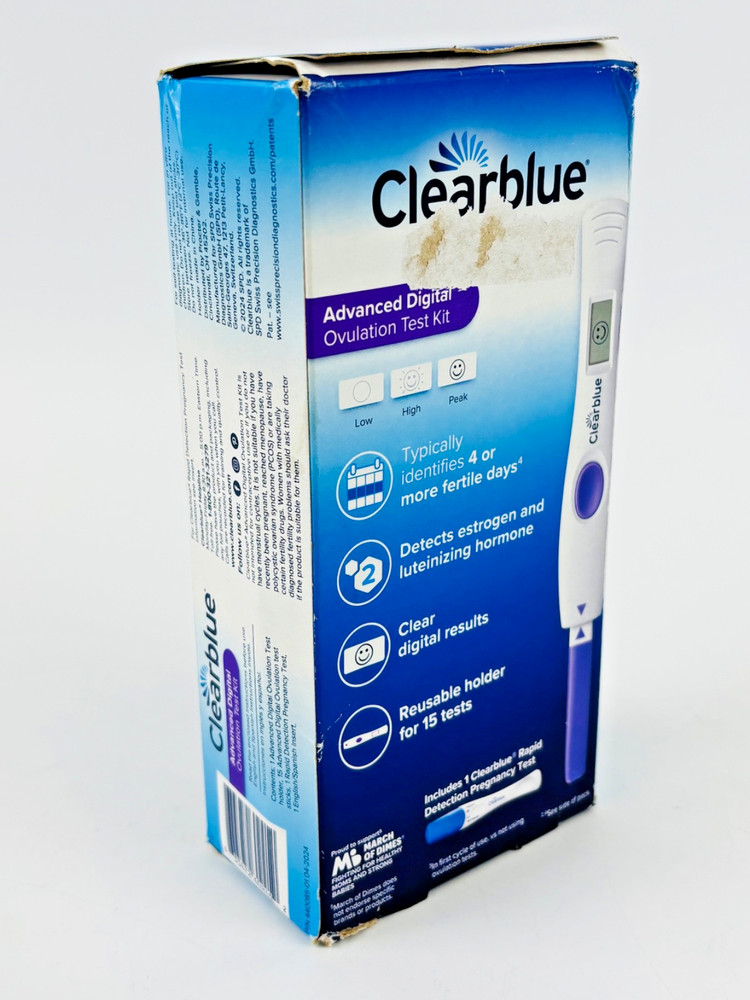 Clearblue Advanced Digital Ovulation Test Kit 16 Count 6/28/2027