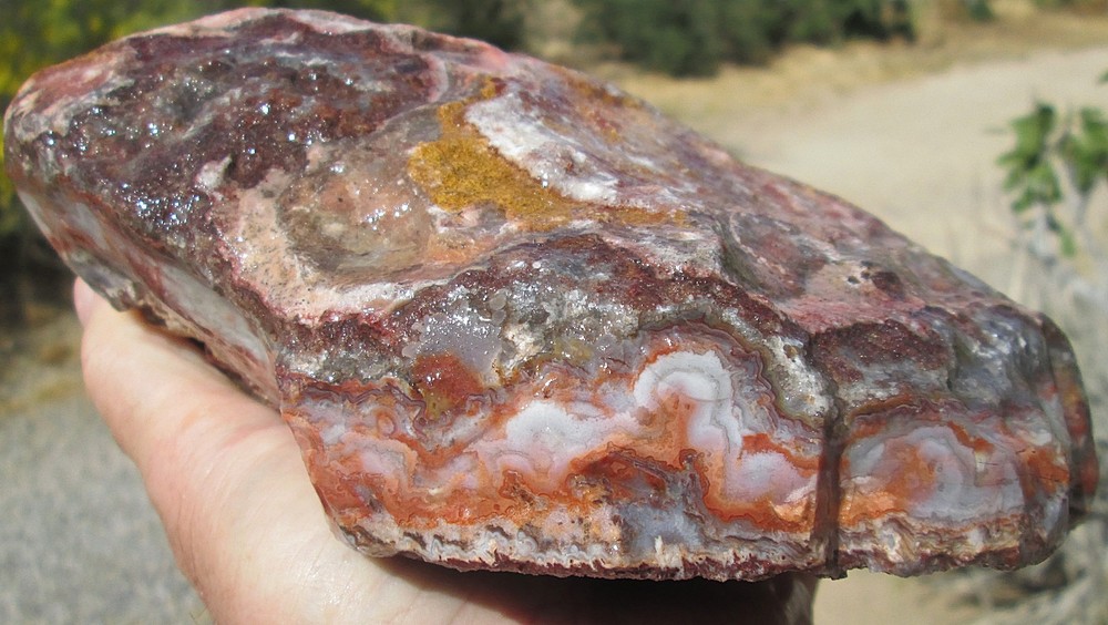 CRAZY LACE AGATE ROUGH ~ 6lbs 2ozs