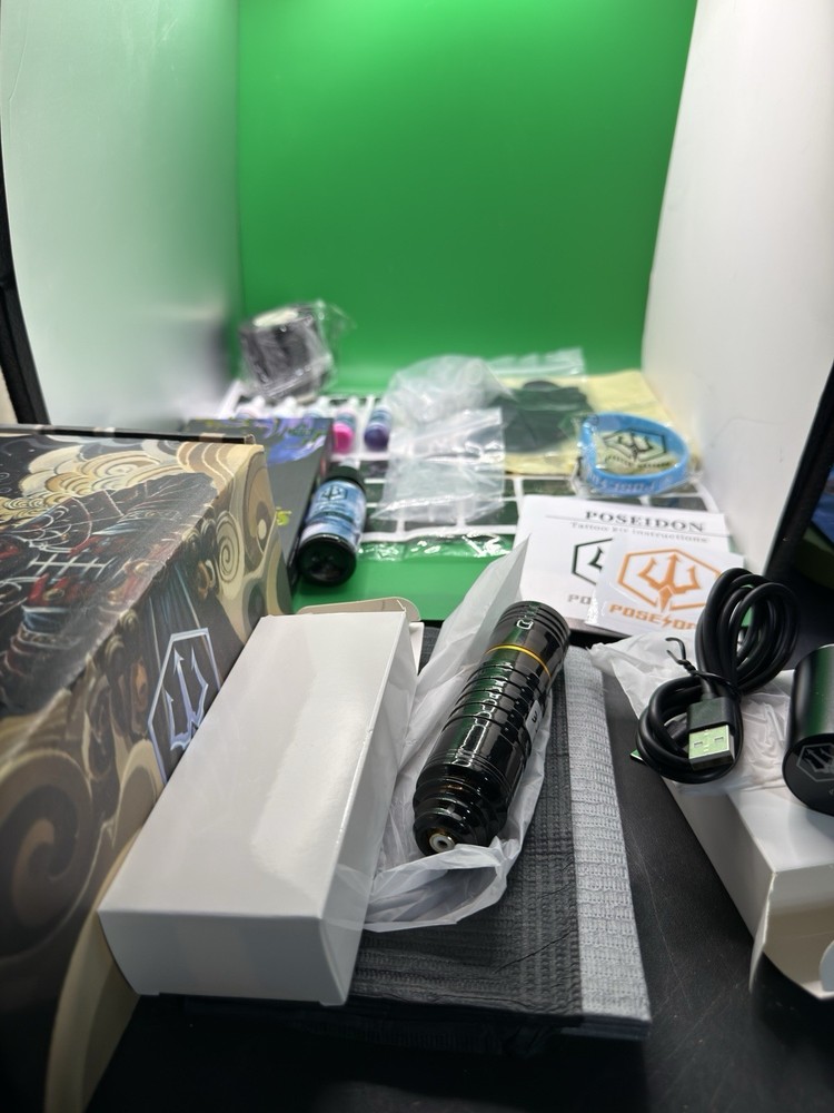 Poseidon wireless Tattoo Machine Kit