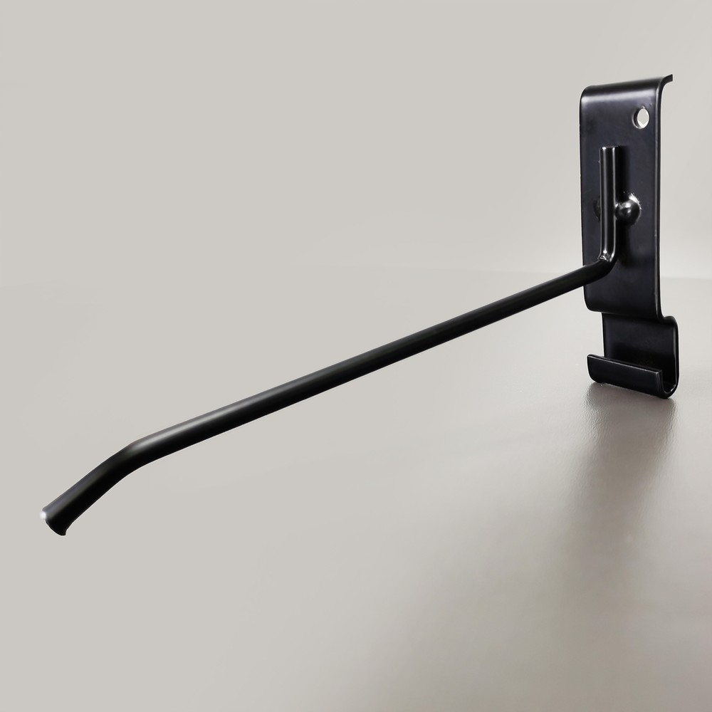 10-Pack Enhance Display with 6" Black Gridwall Hooks