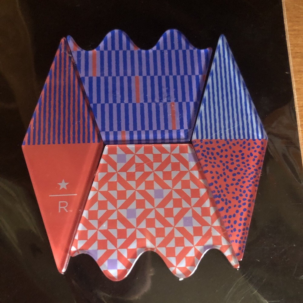 Starbucks Reserve Magnet Set RSV Summer Pattern New