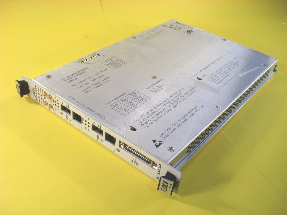Keysight E4206A T1/E1 Frame Processor Module, VXI