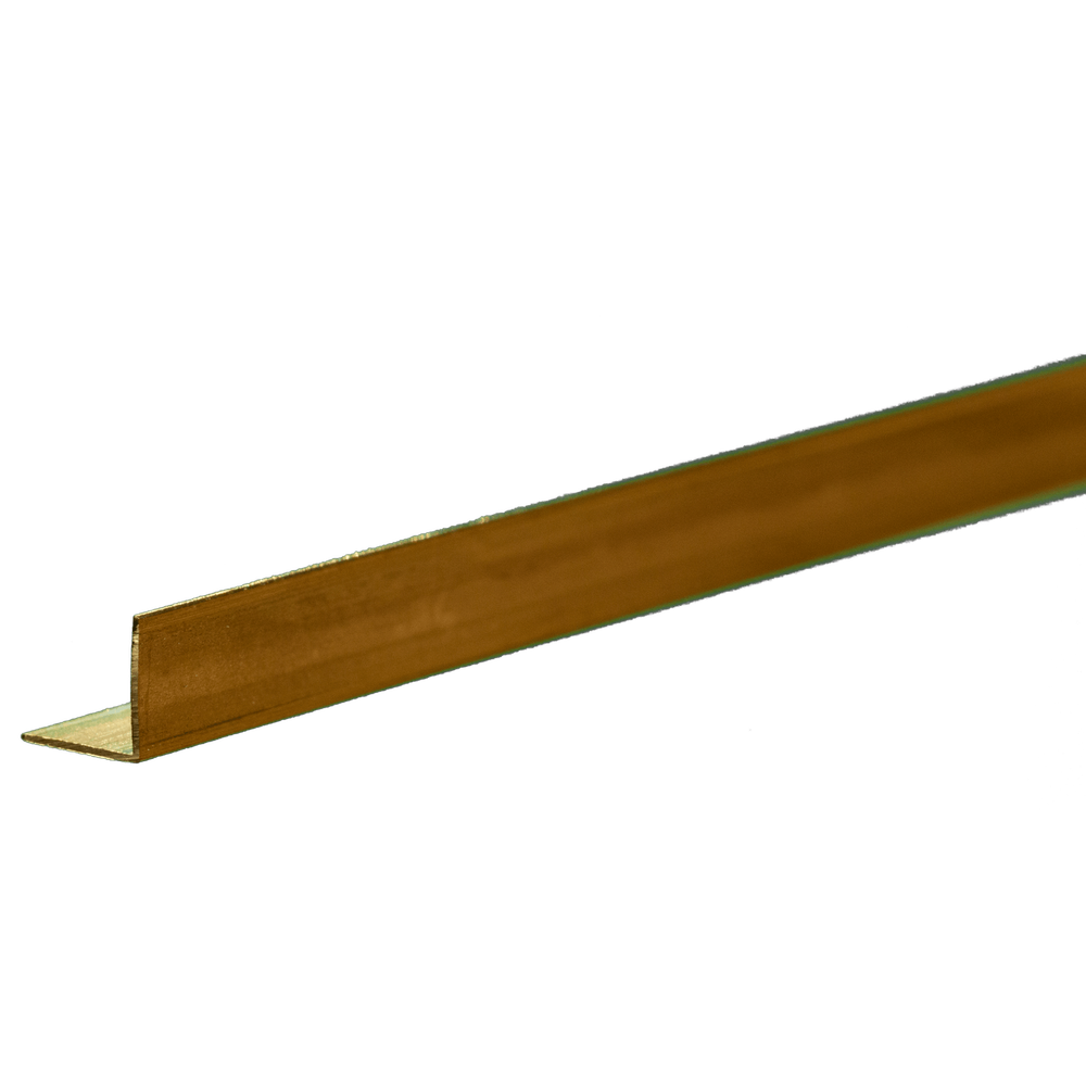 K&S Engineering Brass Angle 1/4in 300mm 9882