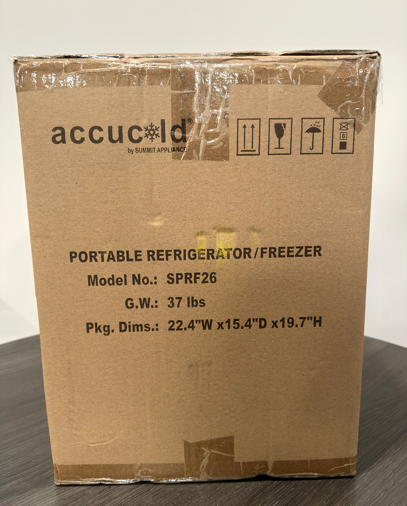 Accucold Portable Refrigerator/Freezer – SPRF26M