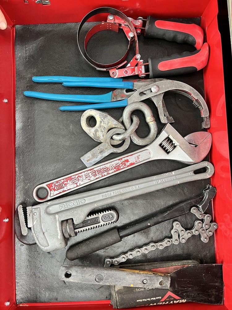 Toolbox w/ Custom Cart & Tools