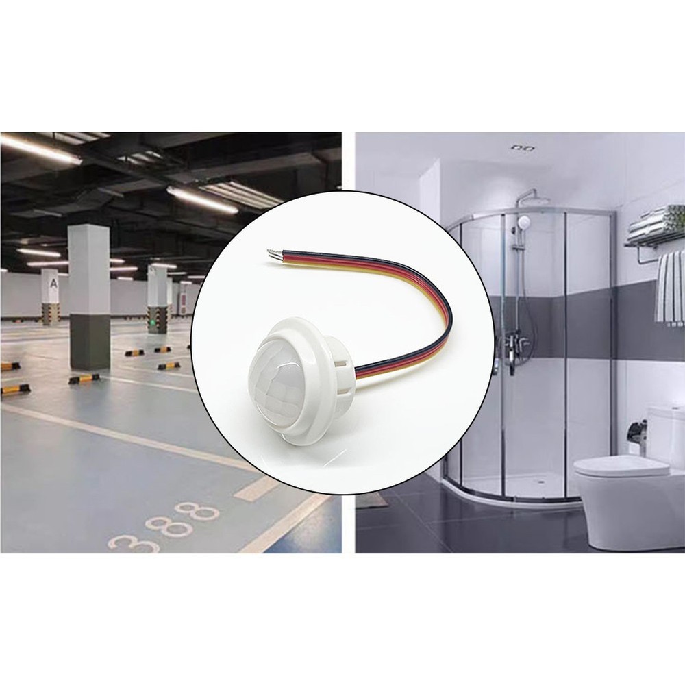 Discreet Embedded Human Body Infrared Detector for Seamless Integration