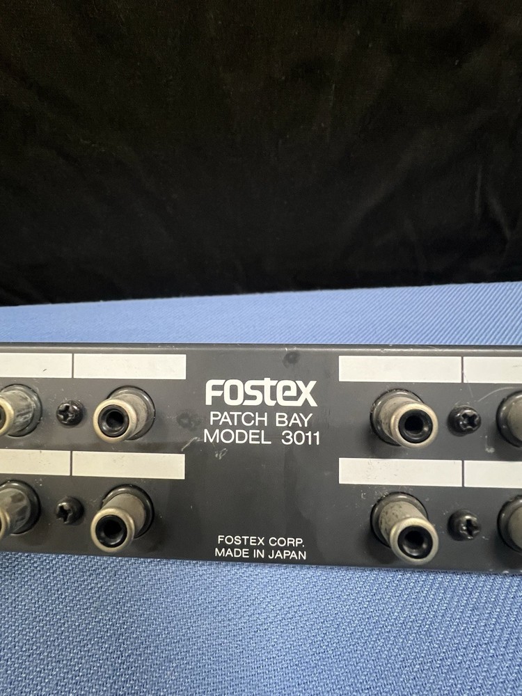 Fostex 3011 RCA/Component Patch Bay Panel - 19" Rack Mount Unit Free Shipping