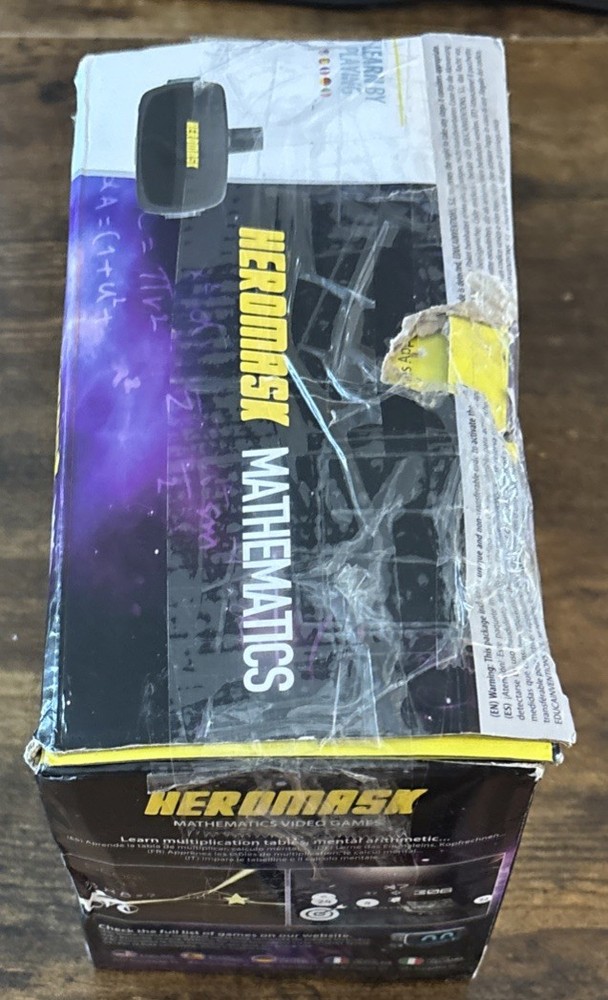 HEROMASK VR Headset Math Mathematics Educational Games for 5+ years