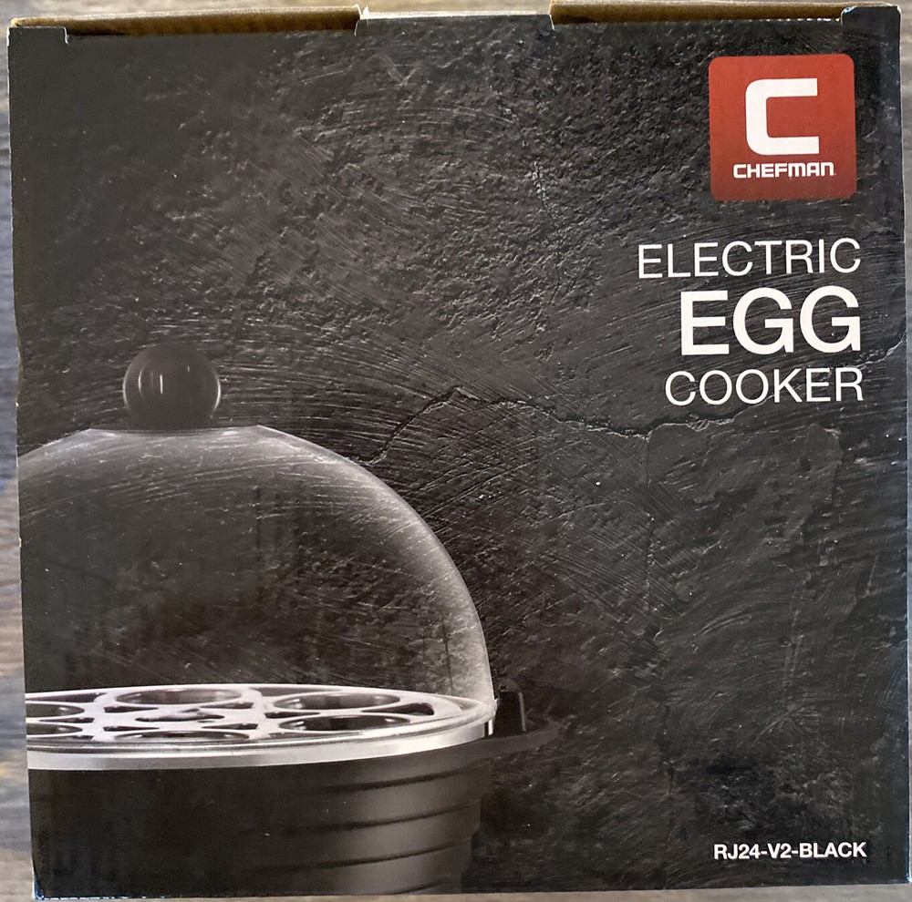 Chefman Electric Egg Cooker Six Egg Capacity
