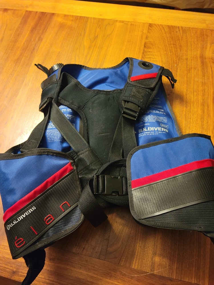 Vintage US Divers boyancy compensator  size Small